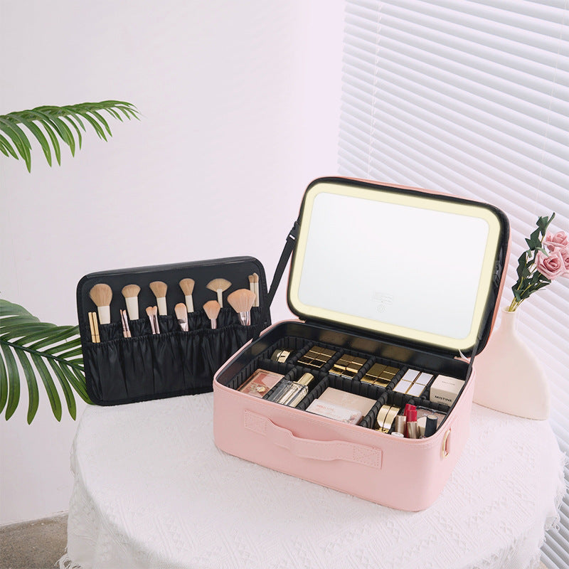 Maletín de Maquillaje con Luz LED Profesional