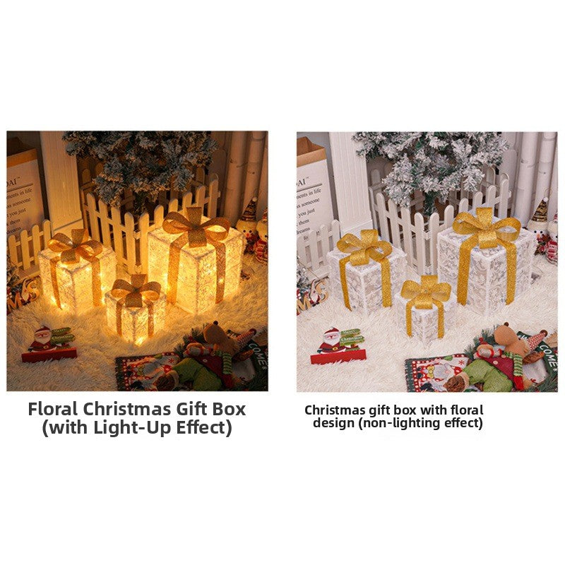 Cajas Regalo Luminosas Decorativas con Mando