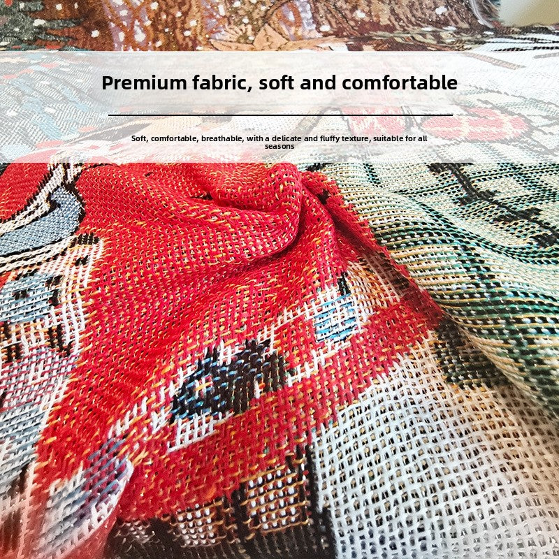 Christmas Line Blanket