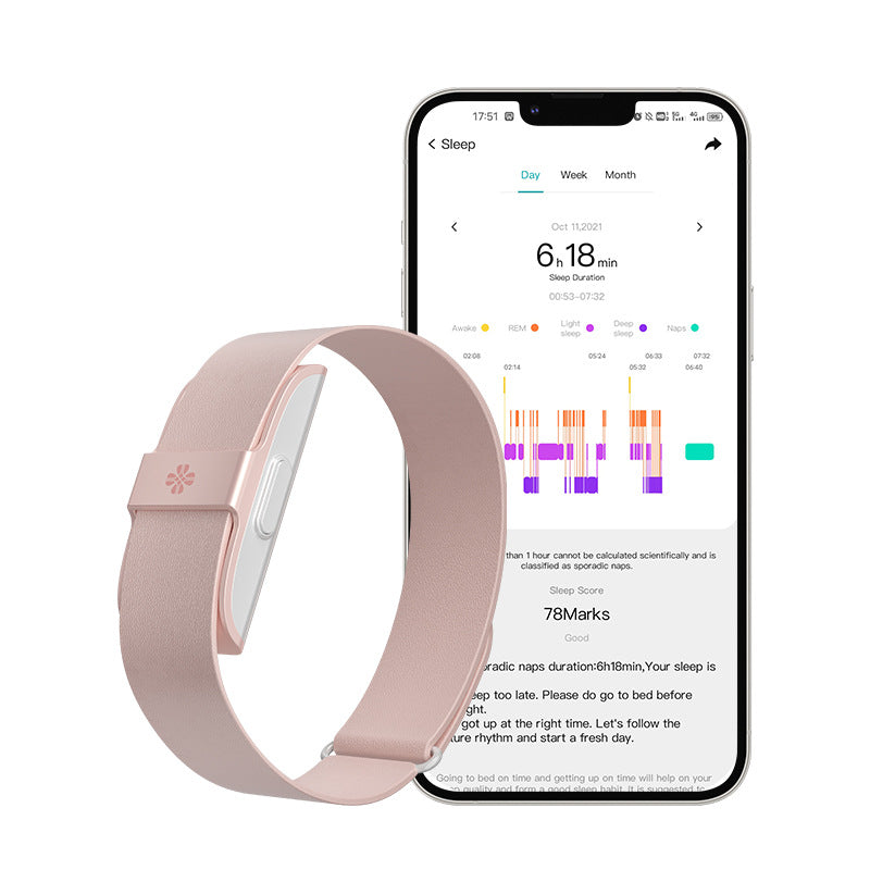 Pulsera Inteligente con Monitor Cardíaco y Temperatura