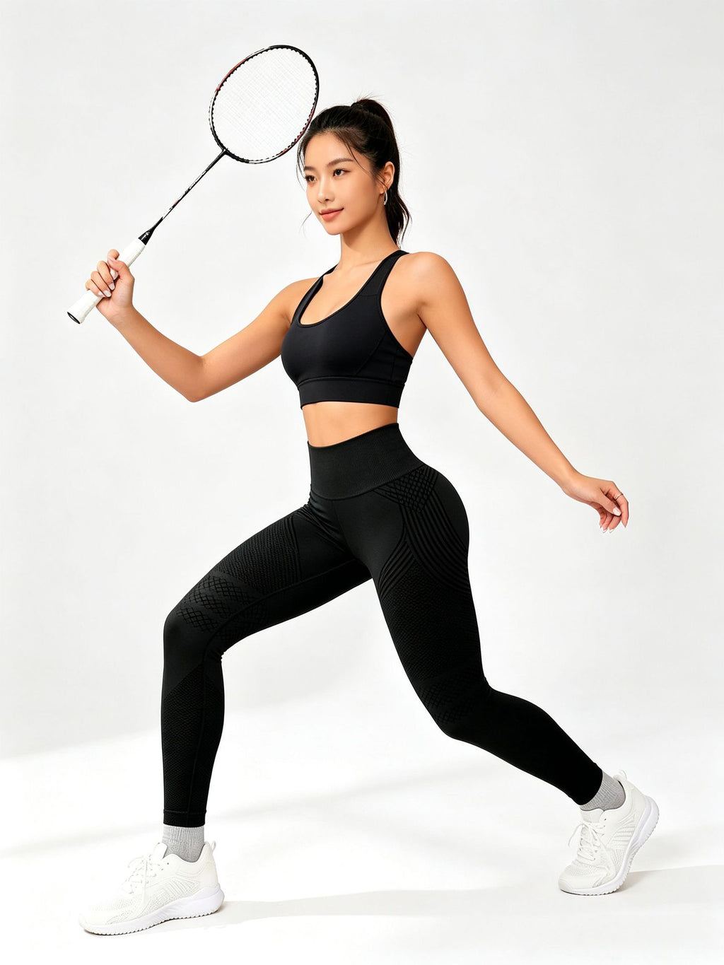 Leggings de Yoga Sin Costuras con Cintura Alta — Comodidad Total