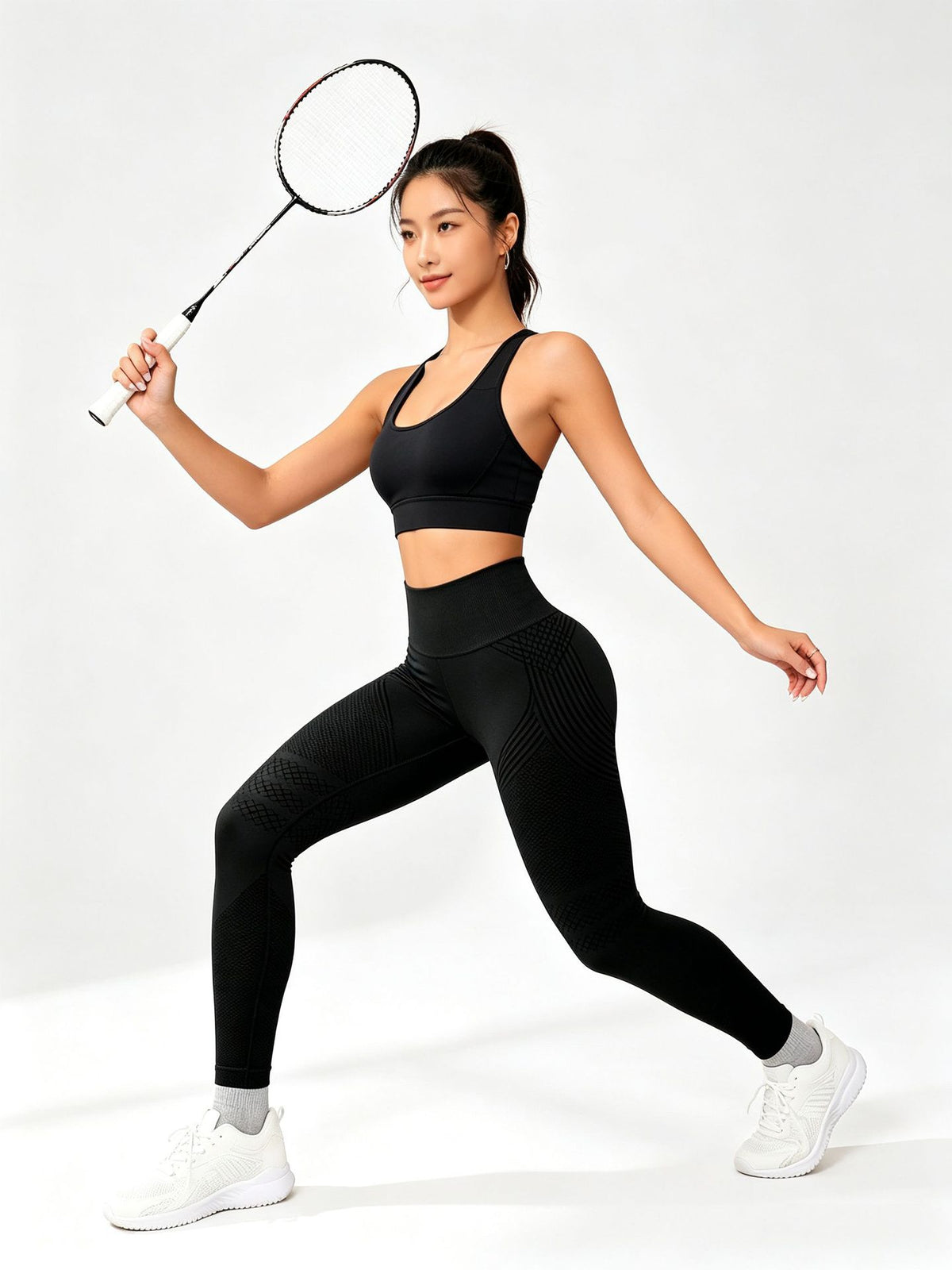 Leggings de Yoga Sin Costuras con Cintura Alta — Comodidad Total