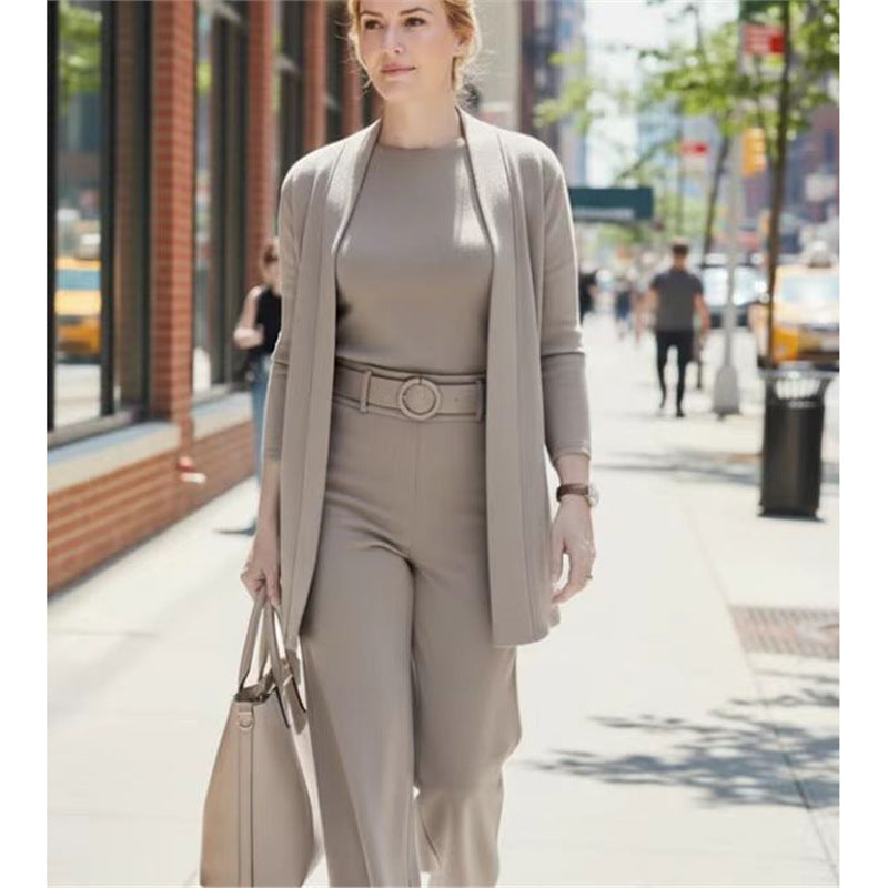 women knit set