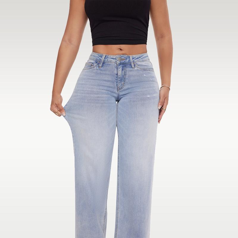 Vaqueros Wide Leg de Tiro Alto — El Denim que Estiliza tu Figura