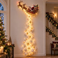 Silueta Luminosa Mágica de Navidad para Pared