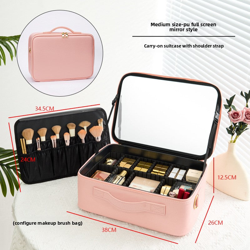 Maletín de Maquillaje con Luz LED Profesional