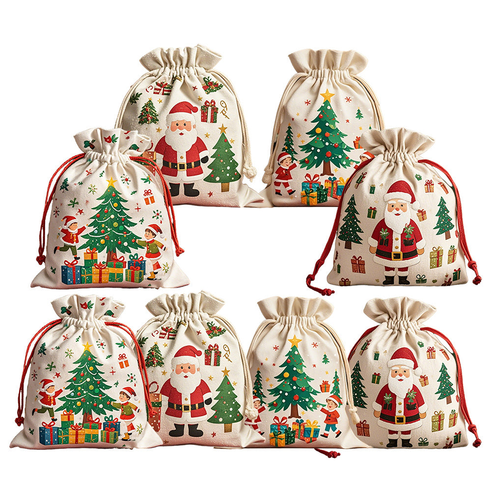 Saco de Papá Noel XL para Regalos (48×65 cm)