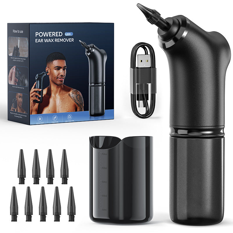 Electric Ear Washer with Adjustable Nozzles