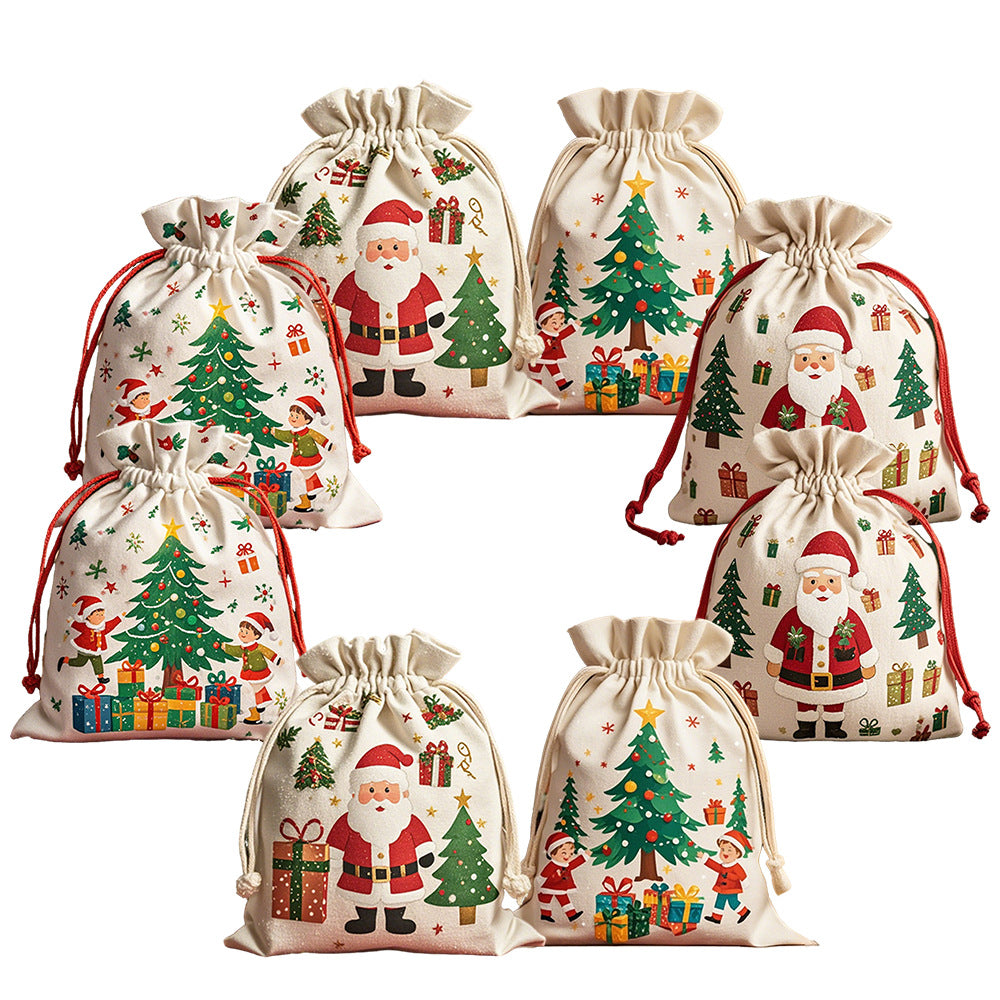 Saco de Papá Noel XL para Regalos (48×65 cm)