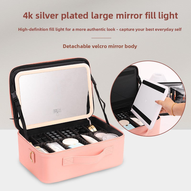 Maletín de Maquillaje con Luz LED Profesional