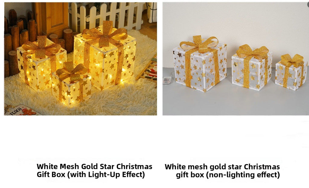 Cajas Regalo Luminosas Decorativas con Mando