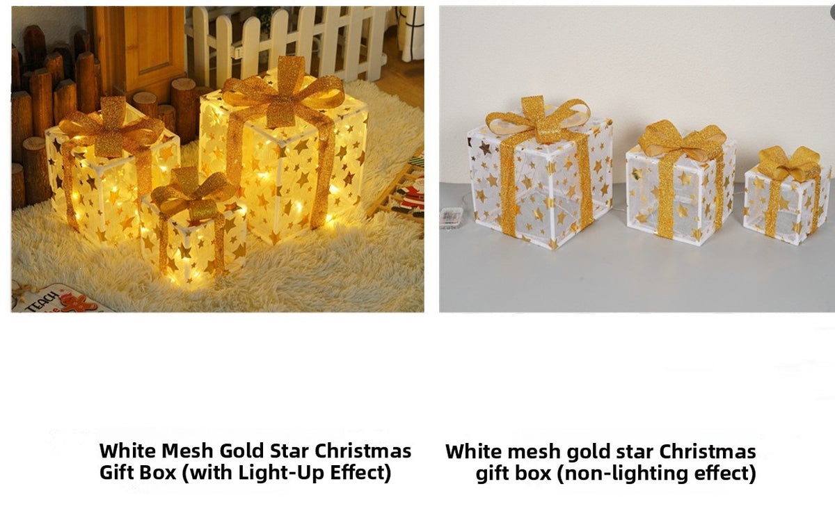 Cajas Regalo Luminosas Decorativas con Mando
