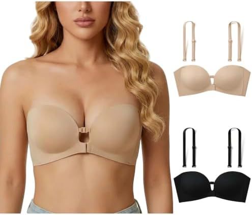 Sujetador Push Up Multiposición — Sin Tirantes y con Efecto Realce