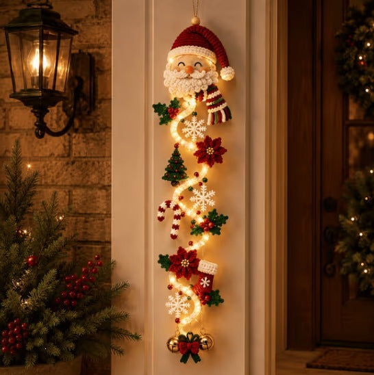 Colgante Luminoso de Navidad para Puerta