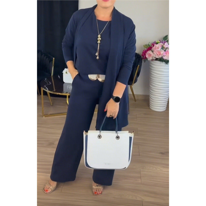 women knit set