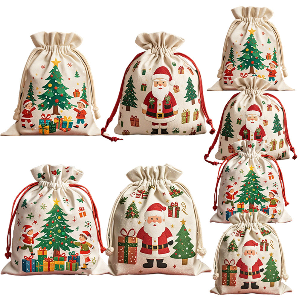 Saco de Papá Noel XL para Regalos (48×65 cm)