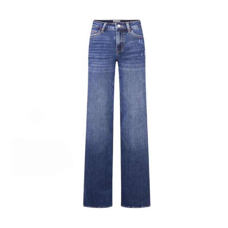 Vaqueros Wide Leg de Tiro Alto — El Denim que Estiliza tu Figura