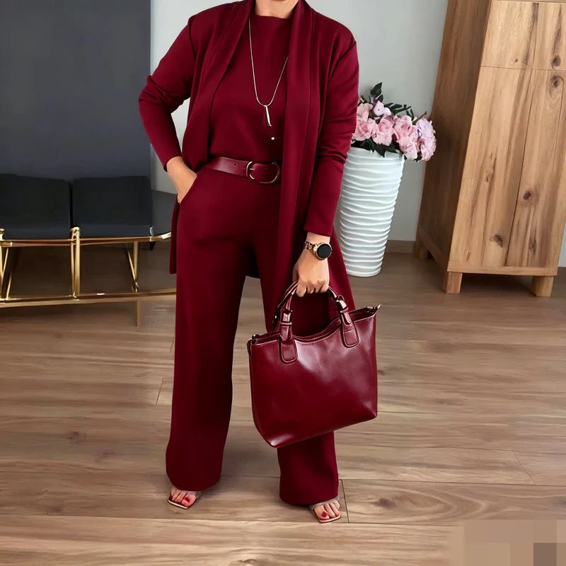 women knit set