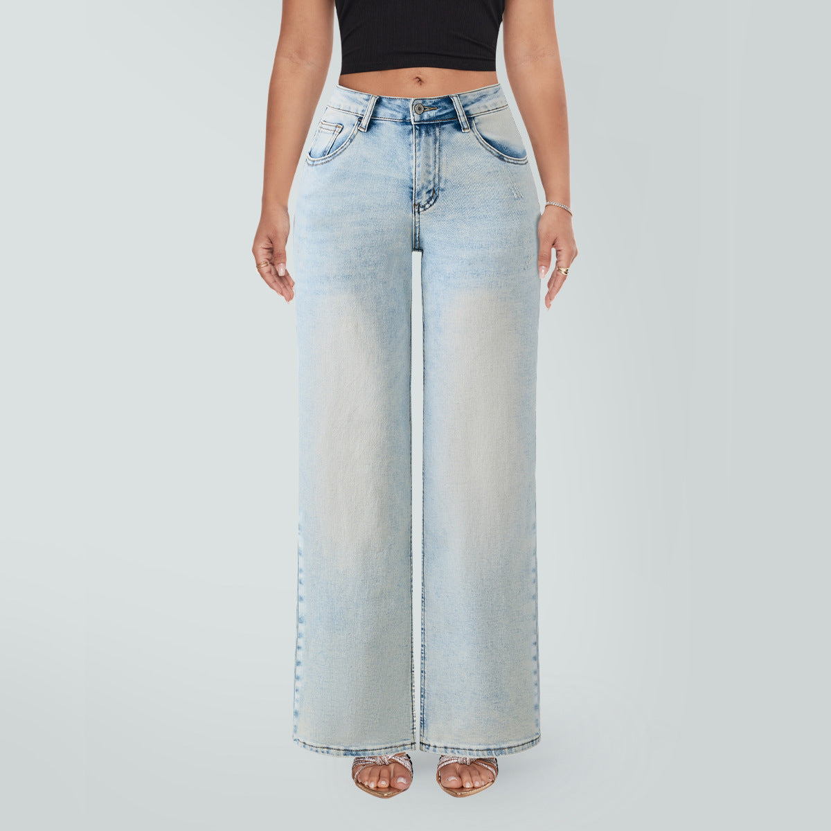 Vaqueros Wide Leg de Tiro Alto — El Denim que Estiliza tu Figura