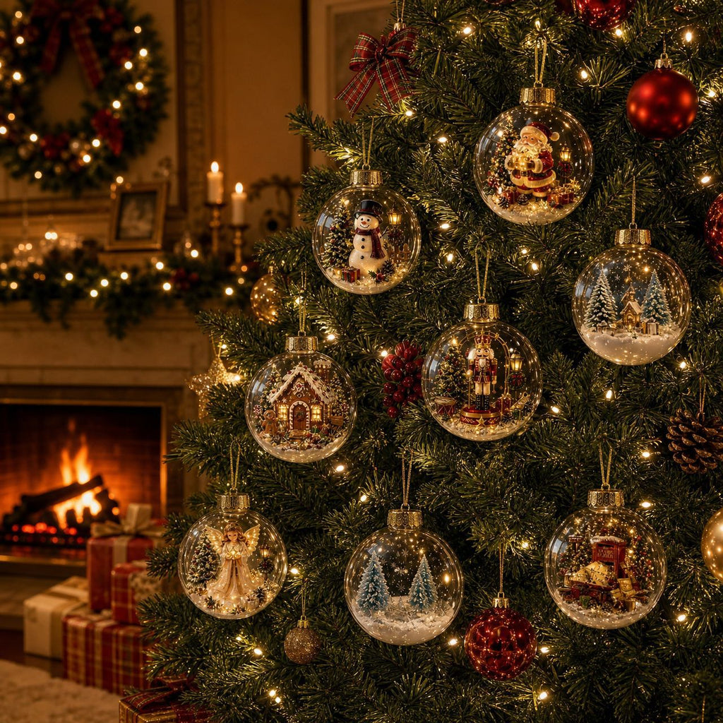 Calendario de Adviento Sorpresa con Adornos para el Árbol