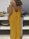 Strappy Backless Long Dress